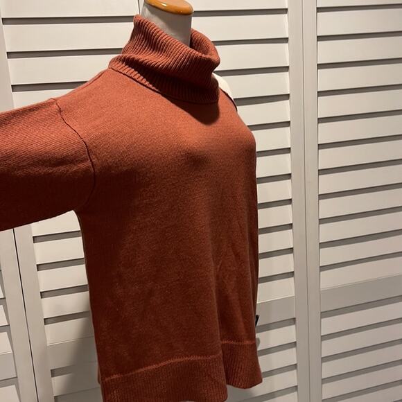 1.State NWT One cold shoulder Turtleneck Sweater. - Picture 6 of 8